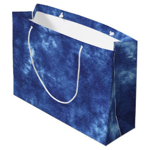 Japanese Indigo Dye Blue Large Gift Bag