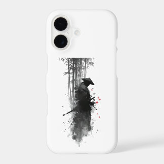 Japanese Ink Samurai Bamboo Forest Phone Case