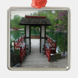 Japanese Inspiration Metal Ornament