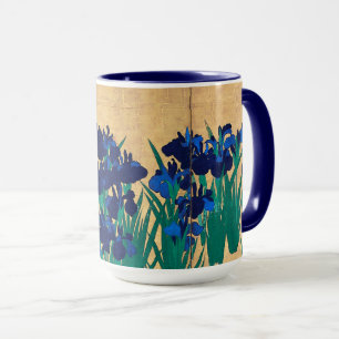 Japanese Irises (detail), Ogata Kōrin Mug