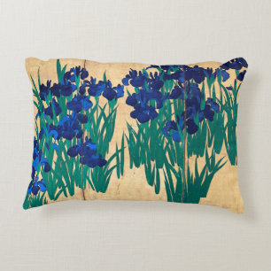 Japanese Irises, Ogata Kōrin Accent Pillow
