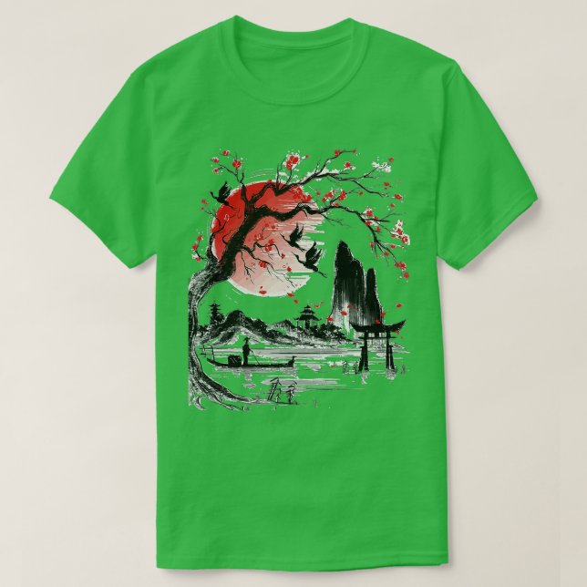 Japanese Japan (70)  T-Shirt (Design Front)