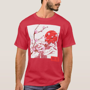 Japanese Japan Flower Lover Sakura Cherry Blosso T-Shirt