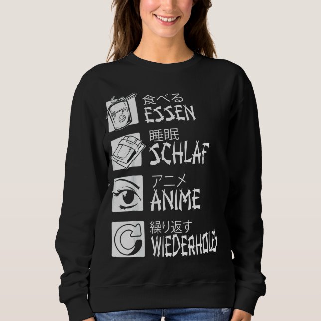 Japanese  Japanese Clothes Japanese  For Women Sweatshirt (Front)