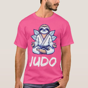Japanese Judo Sloth Judoka T-Shirt