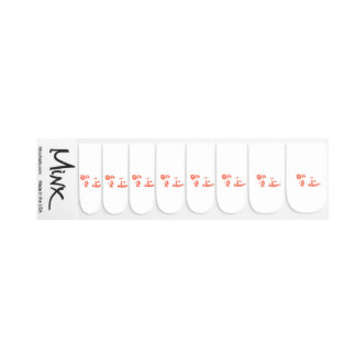 Japanese Kanji Happy New Year Minx Nail Art