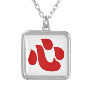 Japanese Kanji Heart 【Shin/Kokoro】 心 Silver Plated Necklace