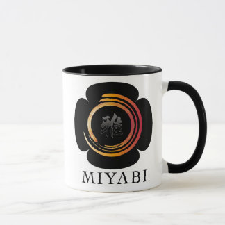 Japanese Kanji "MIYABI" Mug