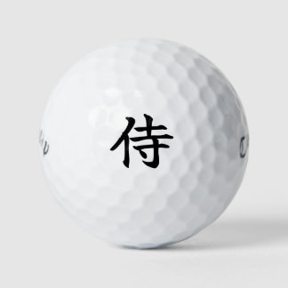 Japanese KANJI "SAMURAI" Golf ball