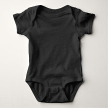 Japanese Kanji “Sky/Heaven” Baby Bodysuit (Black)