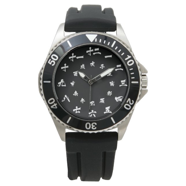 Japanese Kanji Zodiac Watch (Front)