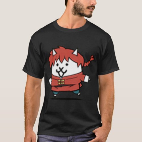 Japanese karate battle cat     T_Shirt