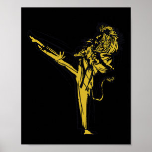Japanese Karate - Lion Fighter Poster