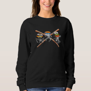 Japanese Karate Sushi Taekwondo Martial Kung Fu Ni Sweatshirt