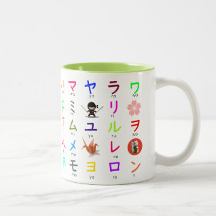 Japanese Katakana Mug