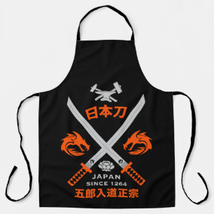 Japanese Katana Sword Apron