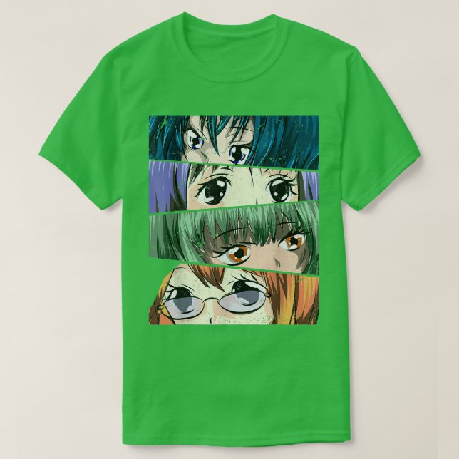 Japanese Kawaii Anime Otaku Japan Girl Manga Otaku T-Shirt (Design Front)