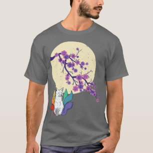 Japanese Kawaii Fo Cherry Blossom Sakura Flower Fu T-Shirt