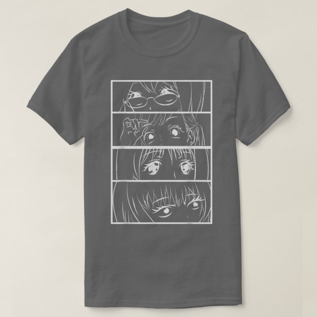 Japanese Kawaii Girl Anime Otaku Japan Manga Anime T-Shirt (Design Front)