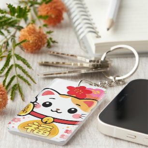 Japanese Kawaii Maneki Keychain