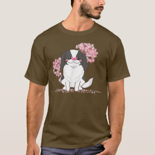 Japanese Kawaii Sakura  Cherry Blossom Japanese Ch T-Shirt