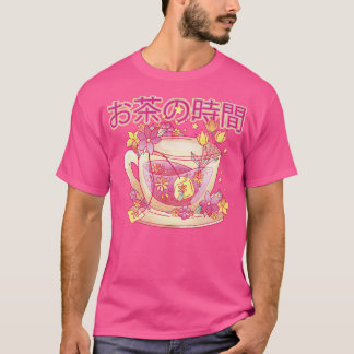 Japanese Kawaii Tea CupOtaku T-Shirt