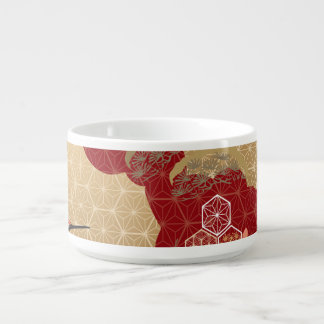 Japanese Kimono Cherry Blossoms Bowl