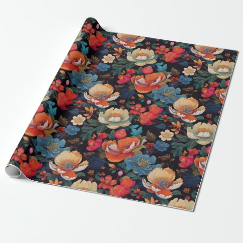 Japanese Kimono Fabric styled wrap Wrapping Paper