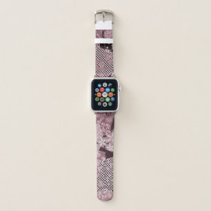 Japanese KIMONO Floral Pattern Apple Watch Band