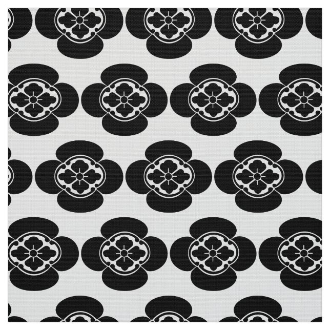 Japanese Kimono pattern fabric (Swatch)