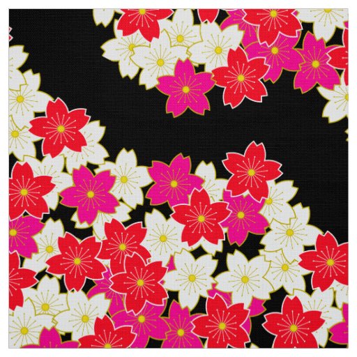 Japanese Kimono pattern fabric