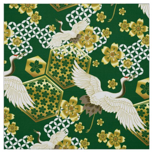 Japanese Kimono pattern fabric