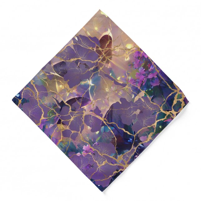 Japanese Kintsugi.  Bandana (Front)