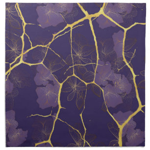 Japanese Kintsugi. Cloth Napkin