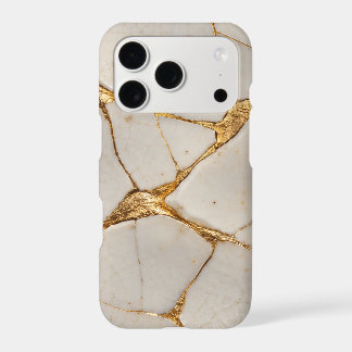 Japanese Kintsugi Gold Crack Ceramic Iphone 18 Pro Case
