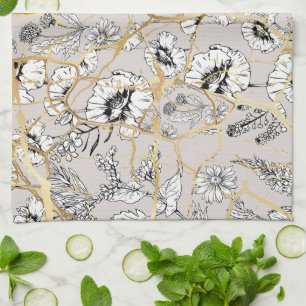 Japanese Kintsugi.  Kitchen Towel