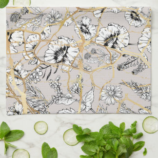 Japanese Kintsugi. Kitchen Towel