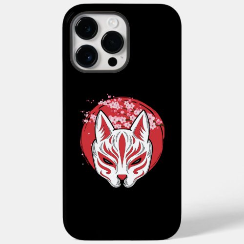 Japanese Kitsune Mask Fox Case_Mate iPhone 14 Pro Max Case