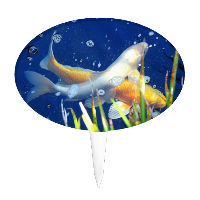 japanese koi cakepick (Front)