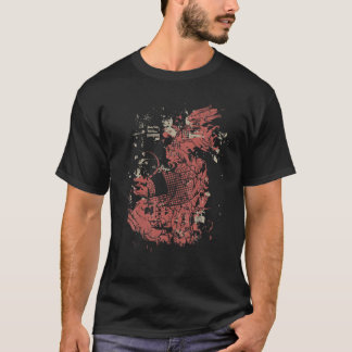 Japanese Koi Carp Fish Grunge Style Retro Vintage T-Shirt