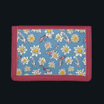 Japanese Koi Fish and Floral Pattern Trifold Wallet<br><div class="desc">Koi and floral Japanese illustrated pattern.</div>