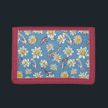 Japanese Koi Fish and Floral Pattern Trifold Wallet<br><div class="desc">Koi and floral Japanese illustrated pattern.</div>