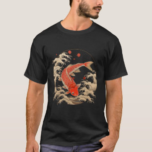 Japanese Koi Fish Art Print T-Shirt