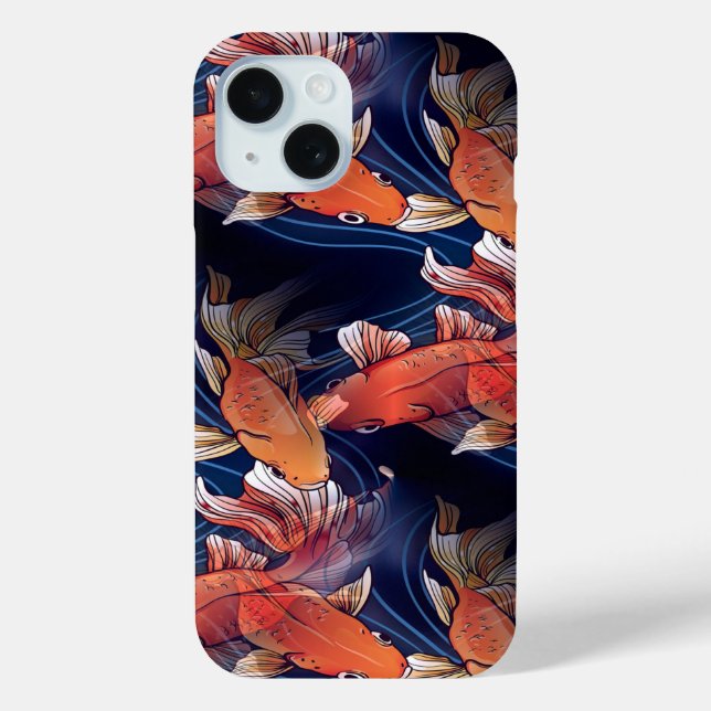 Japanese Koi Fish Case-Mate iPhone Case (Back)
