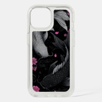 Japanese Koi Fish Dark Mode
