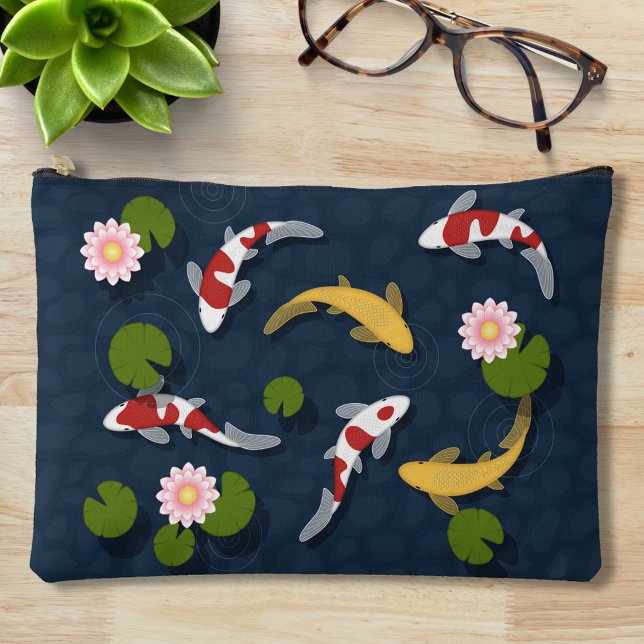Japanese Koi Fish Pond Accessory Pouch (Creator Uploaded)