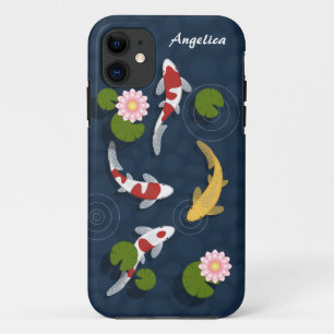 Japanese Koi Fish Pond iPhone 11 Case