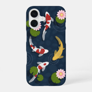 Japanese Koi Fish Pond iPhone 16 Case
