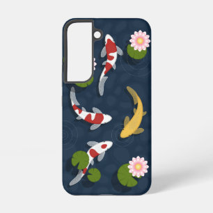 Japanese Koi Fish Pond Samsung Galaxy S22 Case
