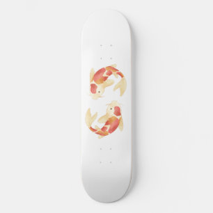 Japanese Koi Fish Skateboard